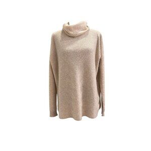 Wythe NY Women's 100% Cashmere Cowl Neck Pullover Sweater Size L
